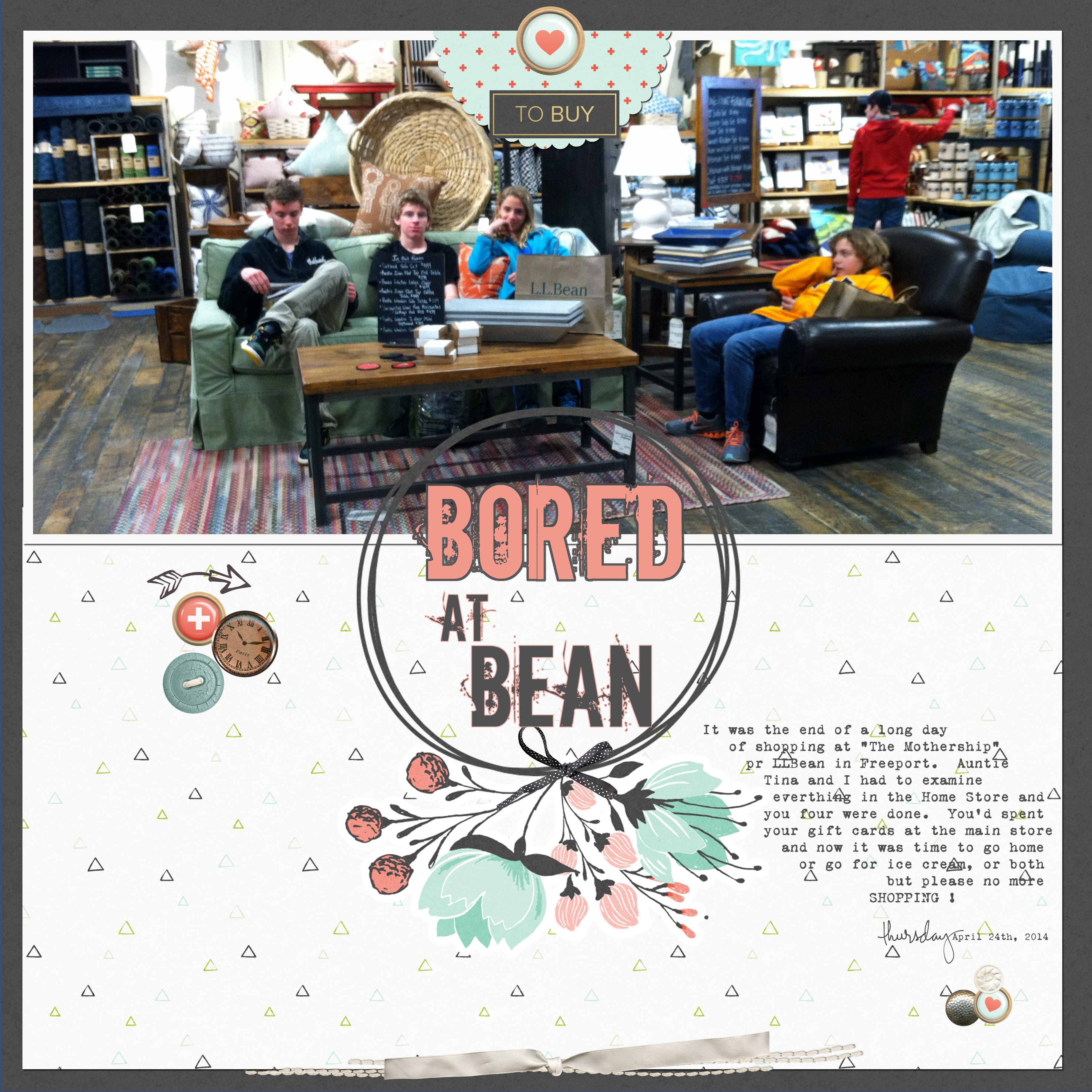 Get It Scrapped Scrapbook Coach 21 Top Heavy Template No 1 by Debbie Hodge