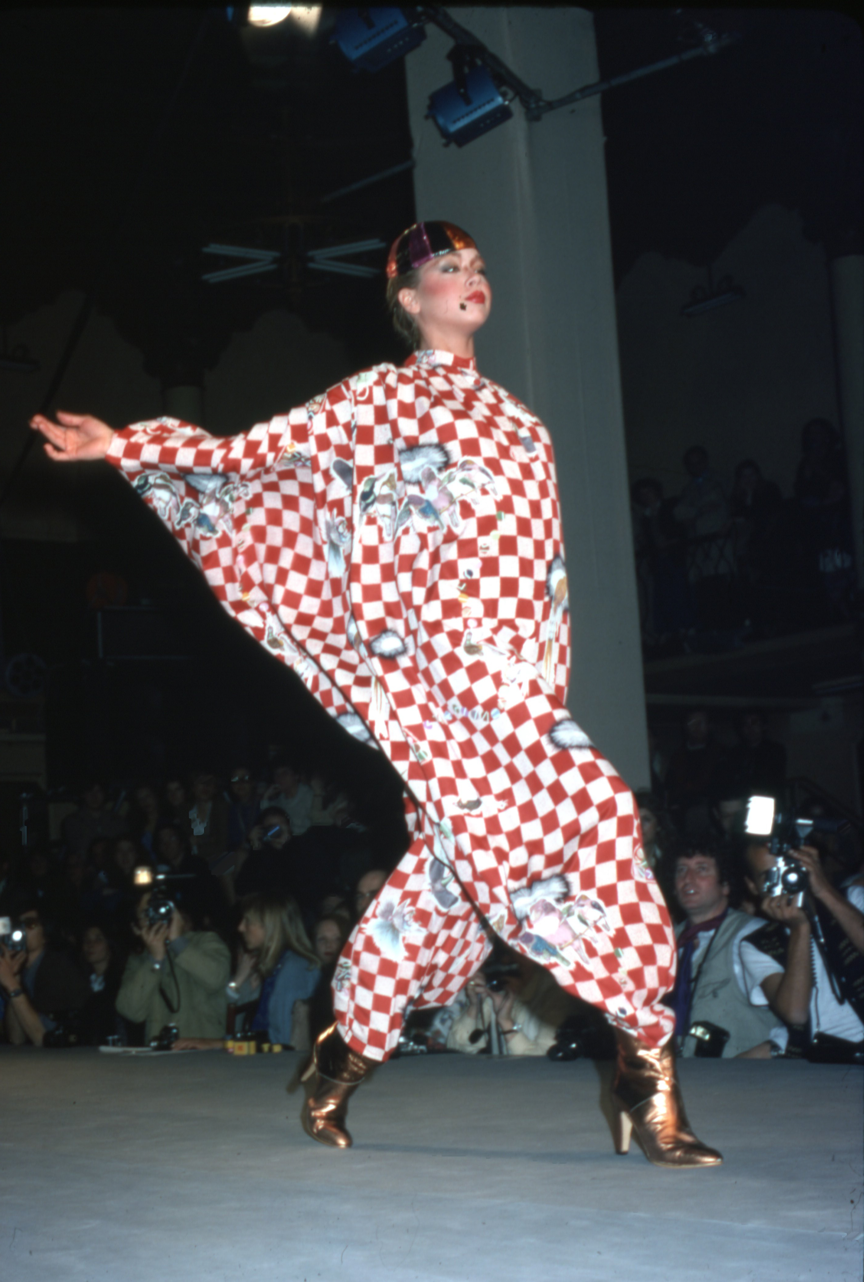 Scanned 1970's fashion slides of Paris Runway shows