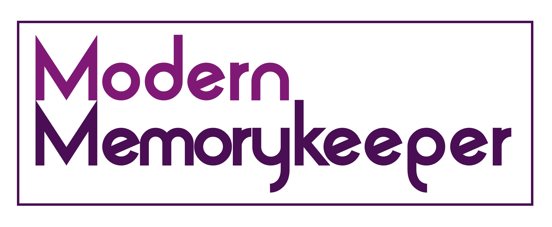Modern Memorykeeper Logo